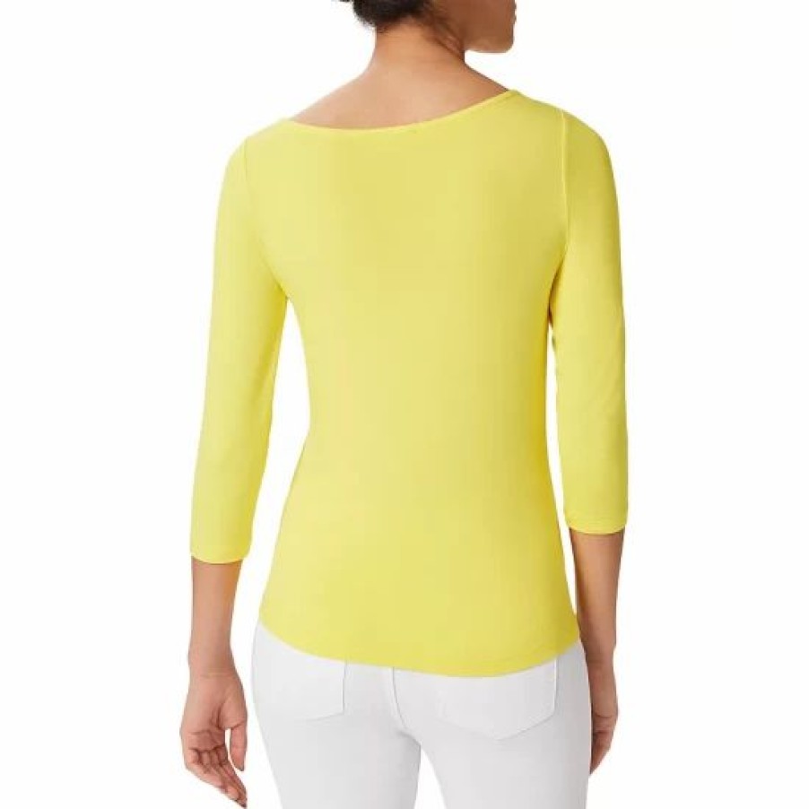 Top * | Wholesale Hobbs London Sonya Top Sunshine Yellow