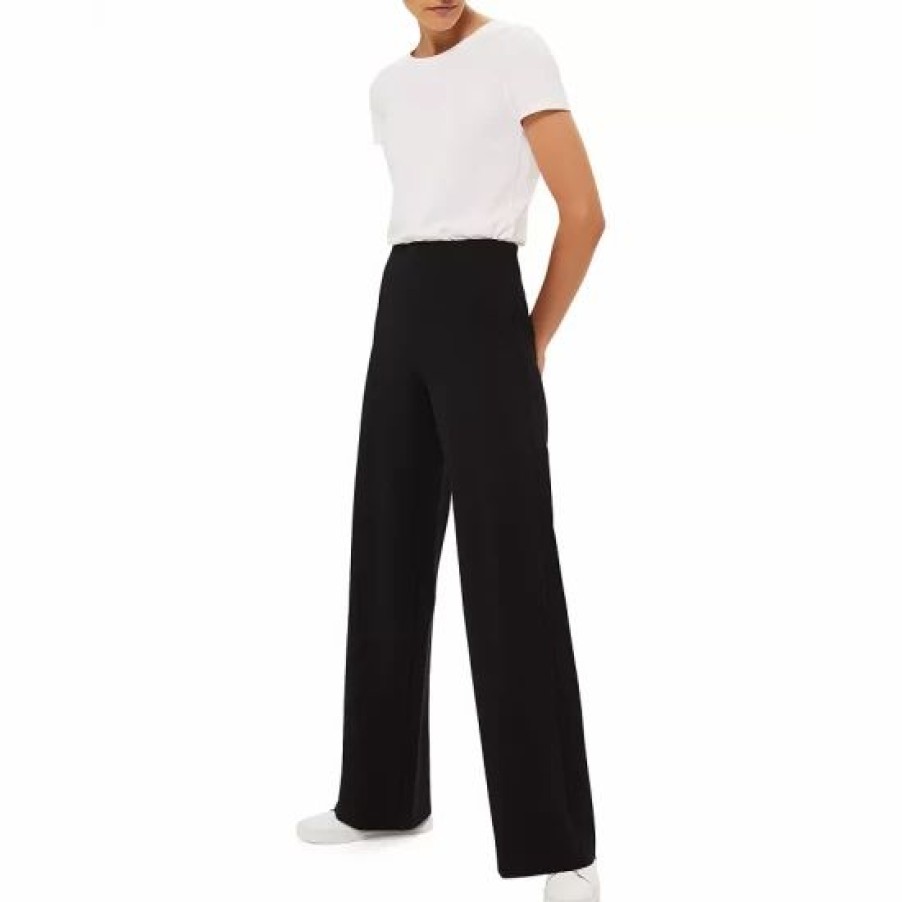 Pants * | Best Pirce Hobbs London Pippa Wide Leg Pants Black