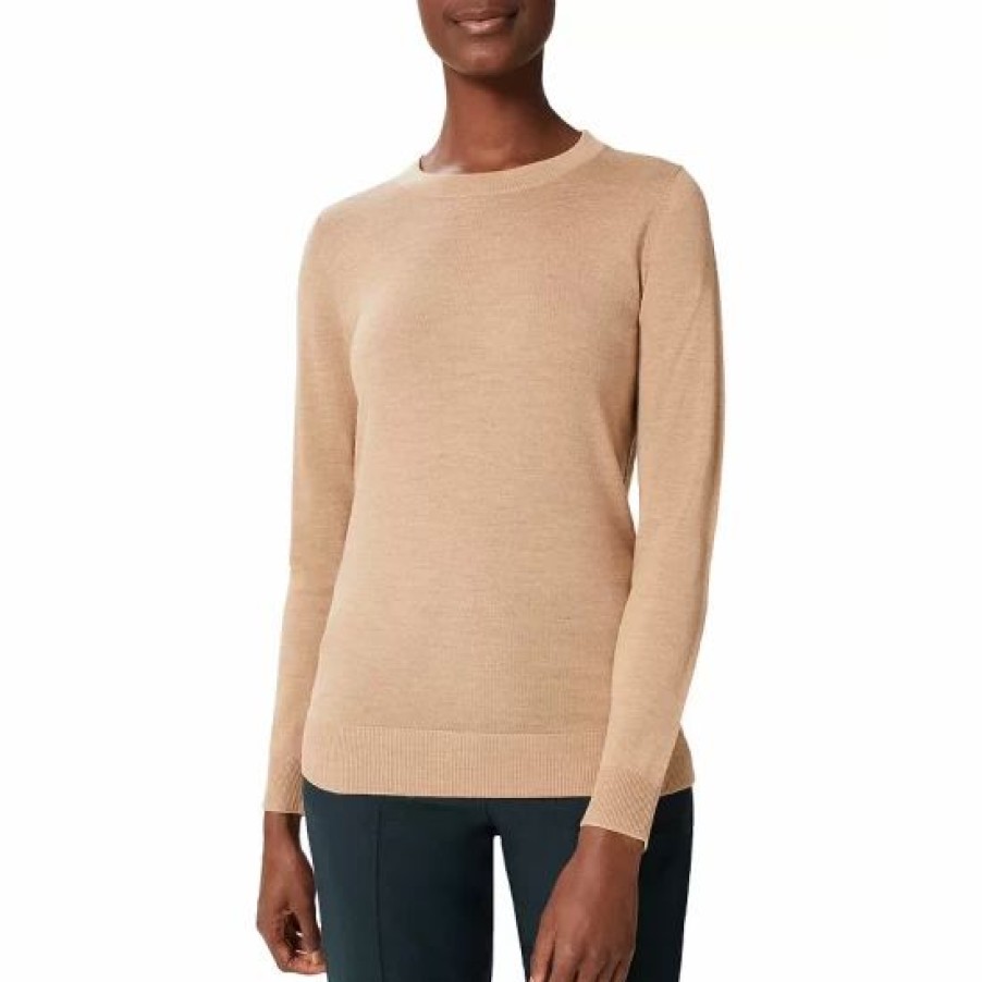 Sweater * | Top 10 Hobbs London Penny Merino Wool Crewneck Sweater