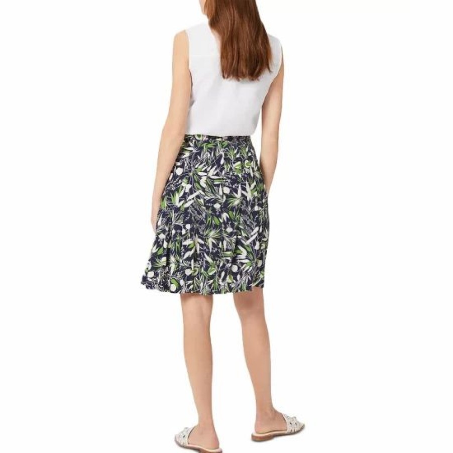 Skirt * | Discount Hobbs London Kadey Skirt Navy Multi