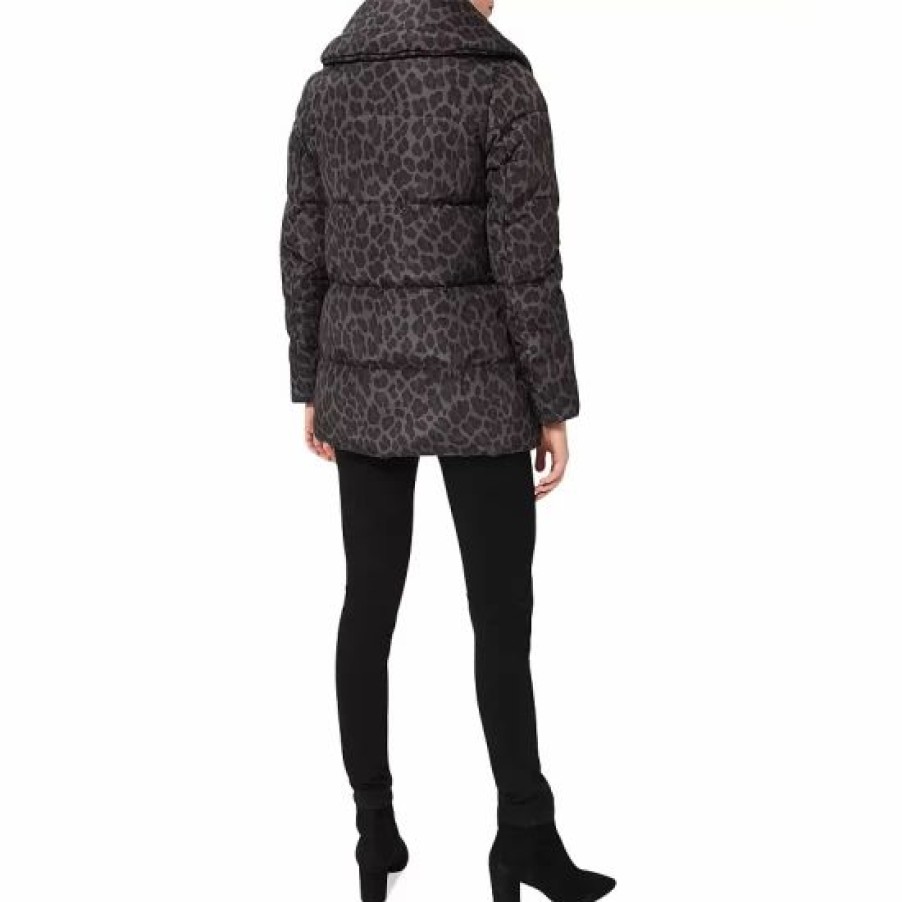 Coat * | Budget Hobbs London Samara Puffer Coat Animal