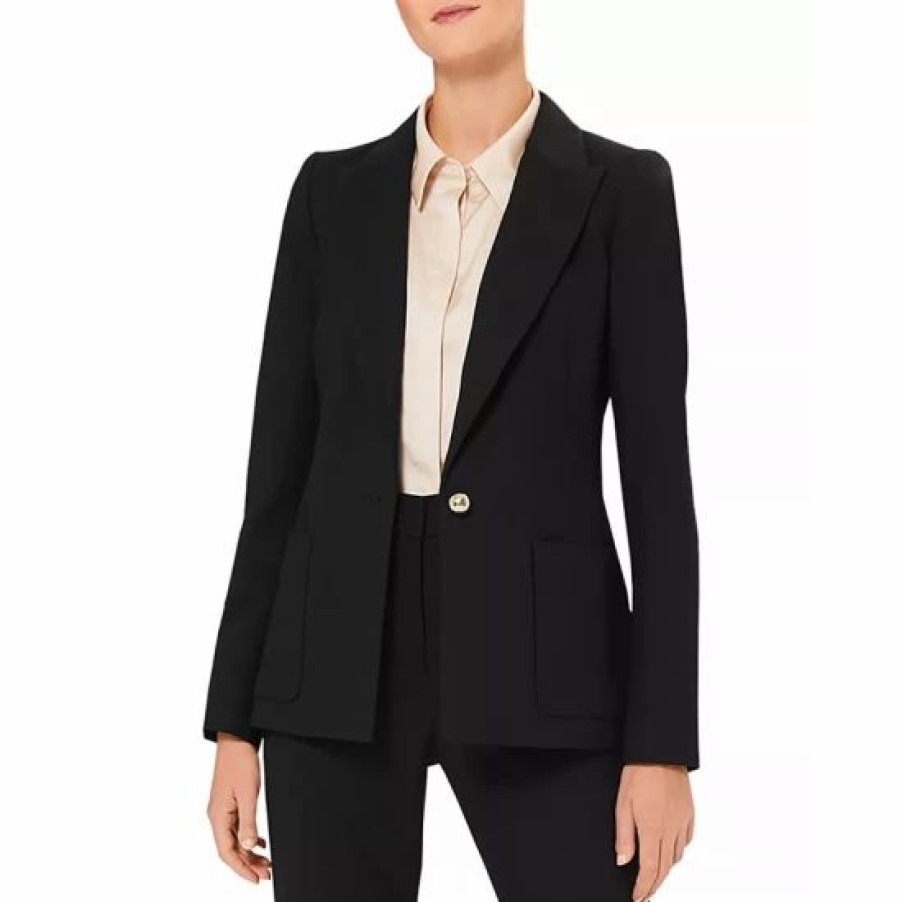 Blazers * | Cheap Hobbs London Martina Blazer Black