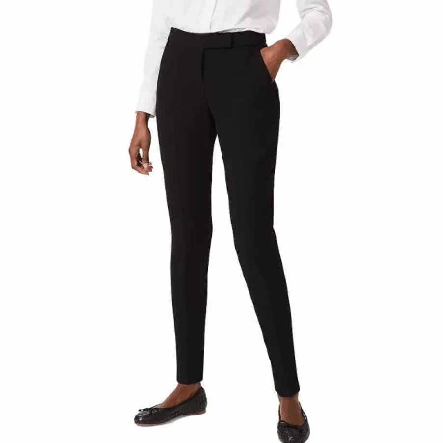 Pants * | Best Pirce Hobbs London Petites Ophelia Skinny Pants Black