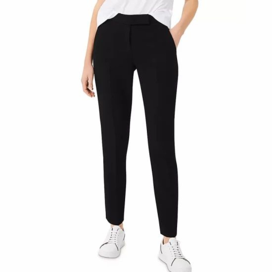 Pants * | Promo Hobbs London Ophelia Slim Leg Pants Black