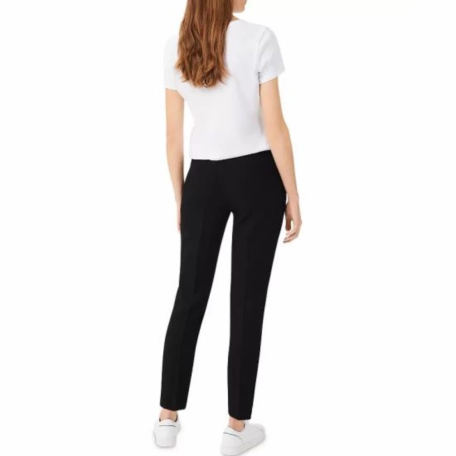 Pants * | Promo Hobbs London Ophelia Slim Leg Pants Black