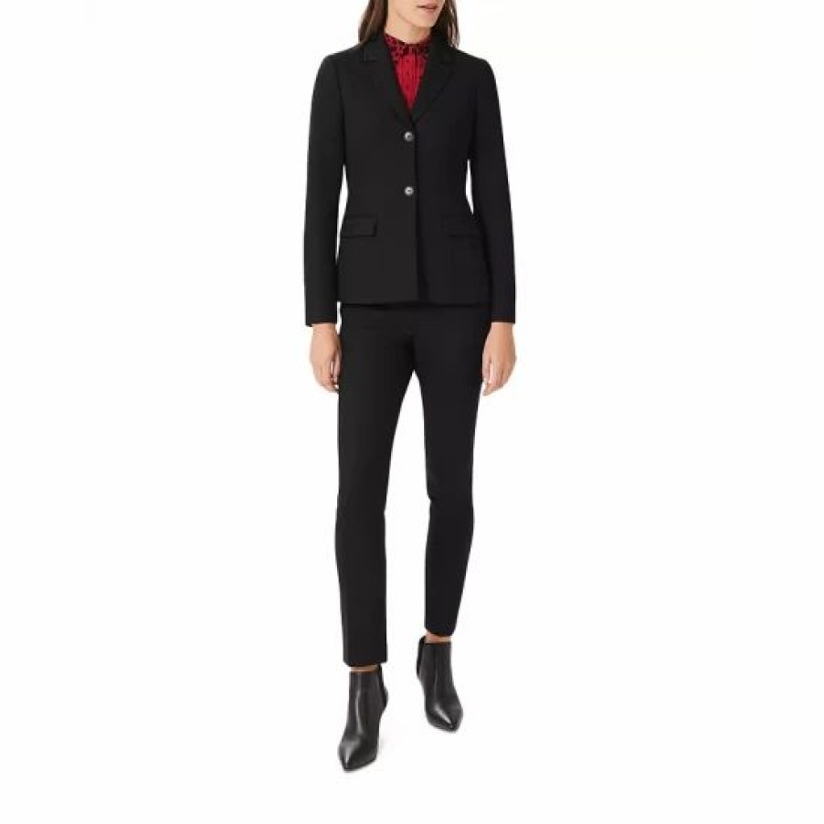 Blazers * | Cheap Hobbs London Giulia Blazer Black