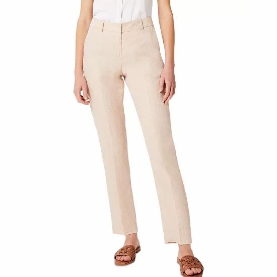 Pants * | Cheapest Hobbs London Ivana Pants Warm Neutral