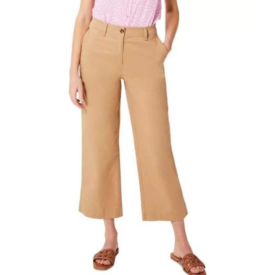 Pants * | Cheapest Hobbs London Marnie Trousers Sand