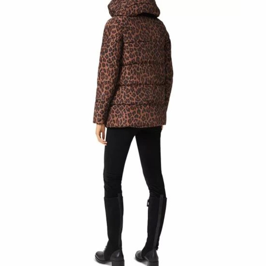 Coat * | Budget Hobbs London Heather Puffer Jacket Camel Multi