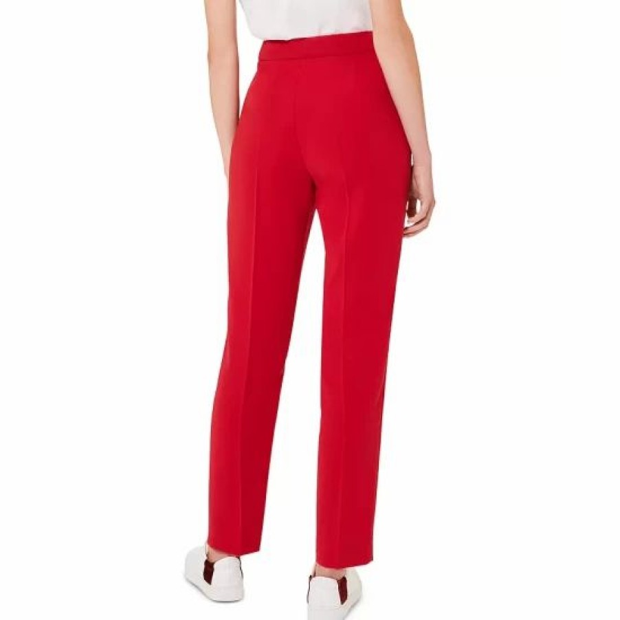 Pants * | Wholesale Hobbs London Zinnia Tape Leg Pants Red