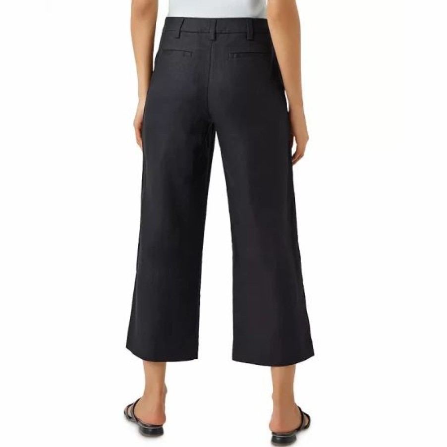 Pants * | Promo Hobbs London Nicole Cropped Trouser Navy