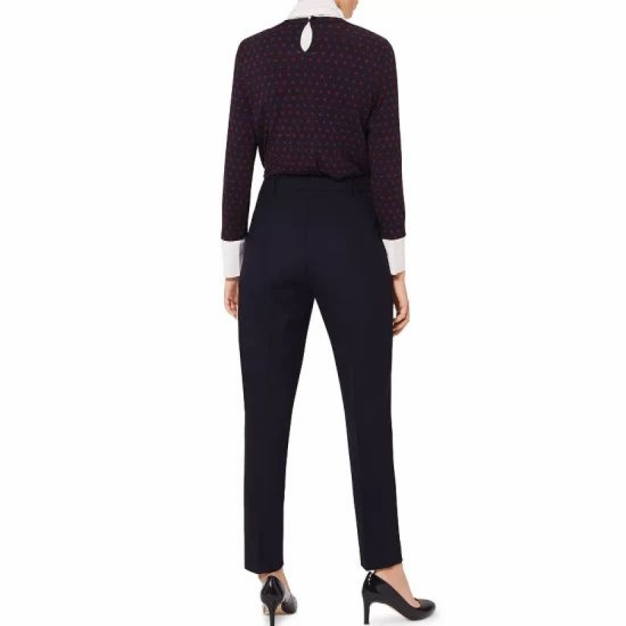 Top * | Buy Hobbs London Julia Top Navy Merlot