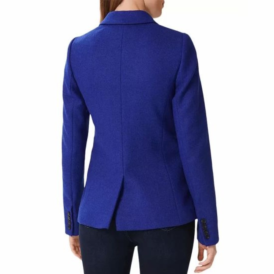 Blazers * | Wholesale Hobbs London Jessica Two Button Jacket Cobalt