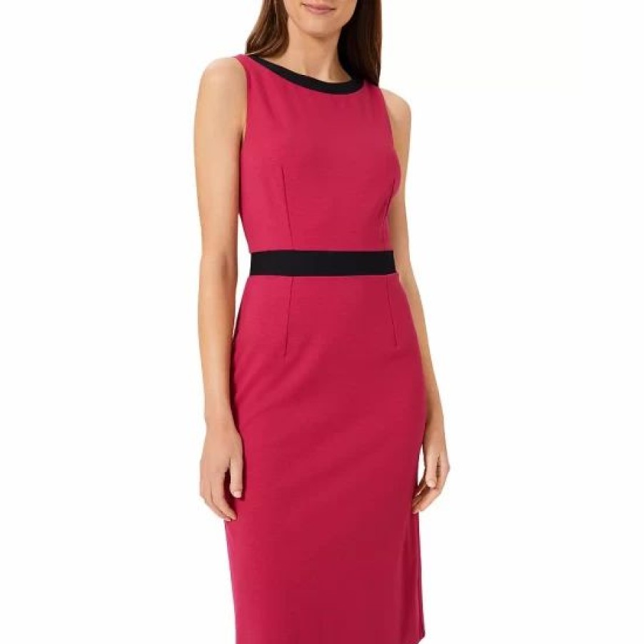 Dress * | Budget Hobbs London Marlene Dress Raspberry