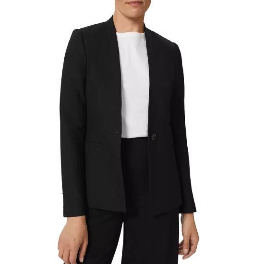 Blazers * | Wholesale Hobbs London Safia Blazer Black