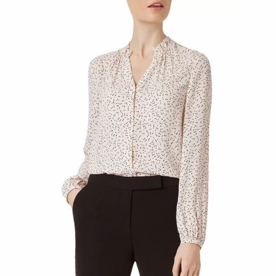 Top * | Promo Hobbs London Gabi Blouse Pink Multi