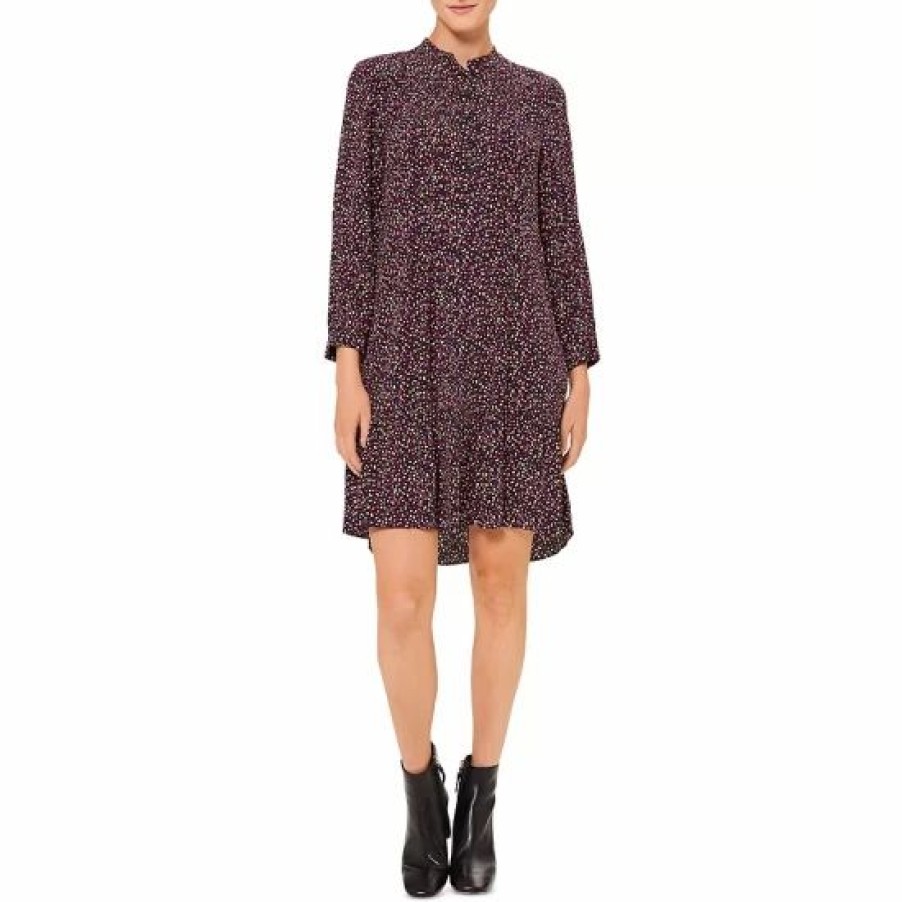 Dress * | Cheapest Hobbs London Sinead Ditsy Print Dress Pink Multi