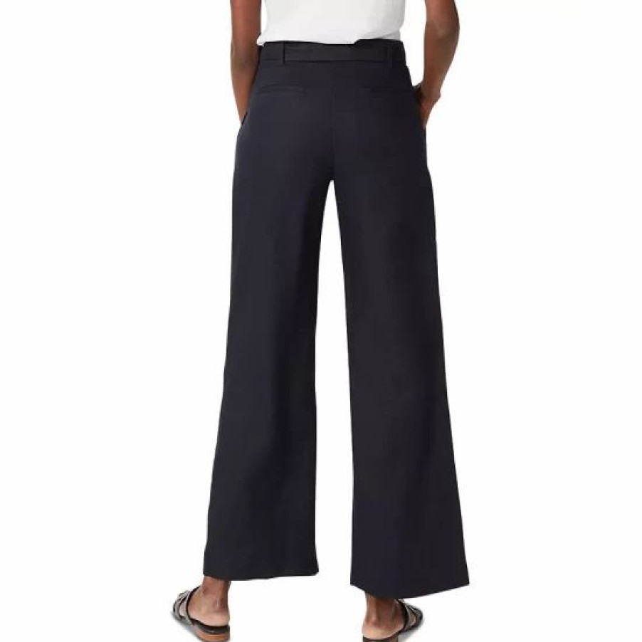 Pants * | Budget Hobbs London Jacqui Wide Leg Linen Pants