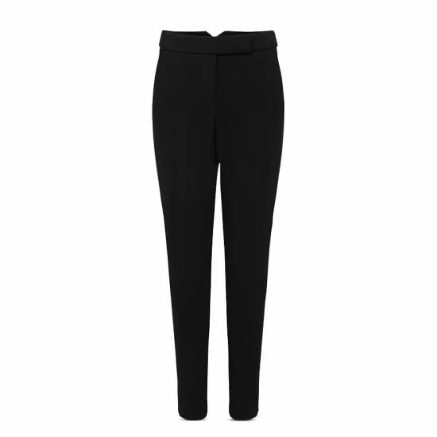 Pants * | Discount Hobbs London Ophelia Slim Leg Pants Black