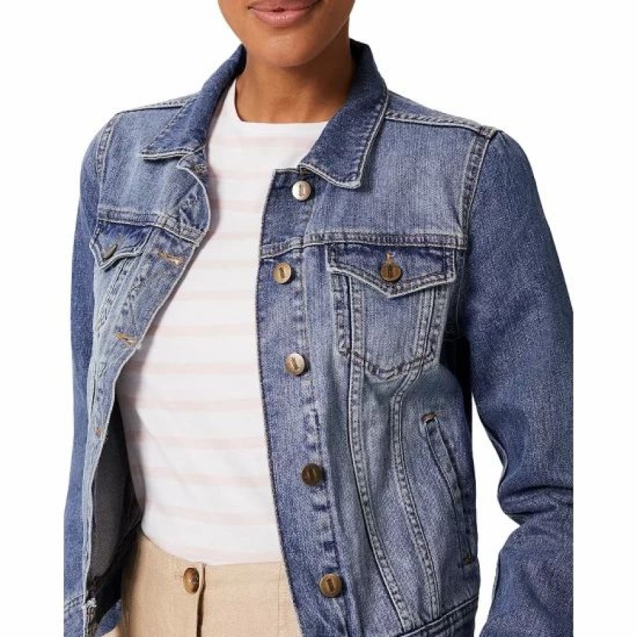 Jacket * | Brand New Hobbs London Mariam Denim Jacket