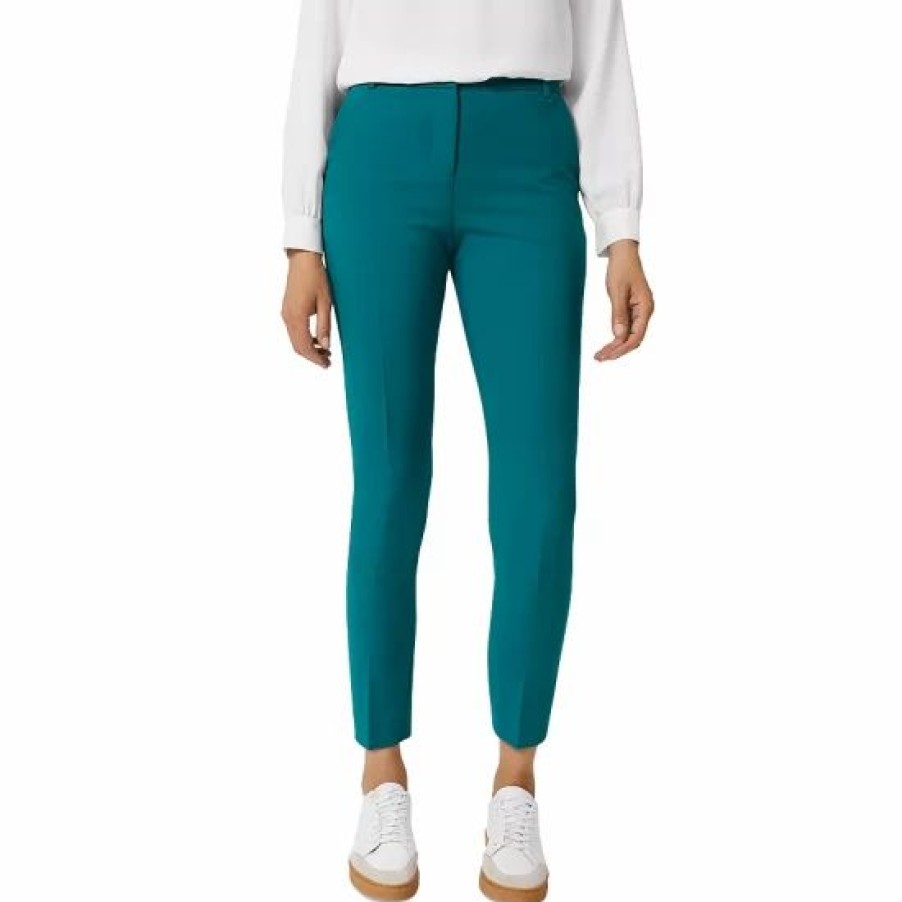 Pants * | Best Pirce Hobbs London Suki Trousers Lagoon Blue