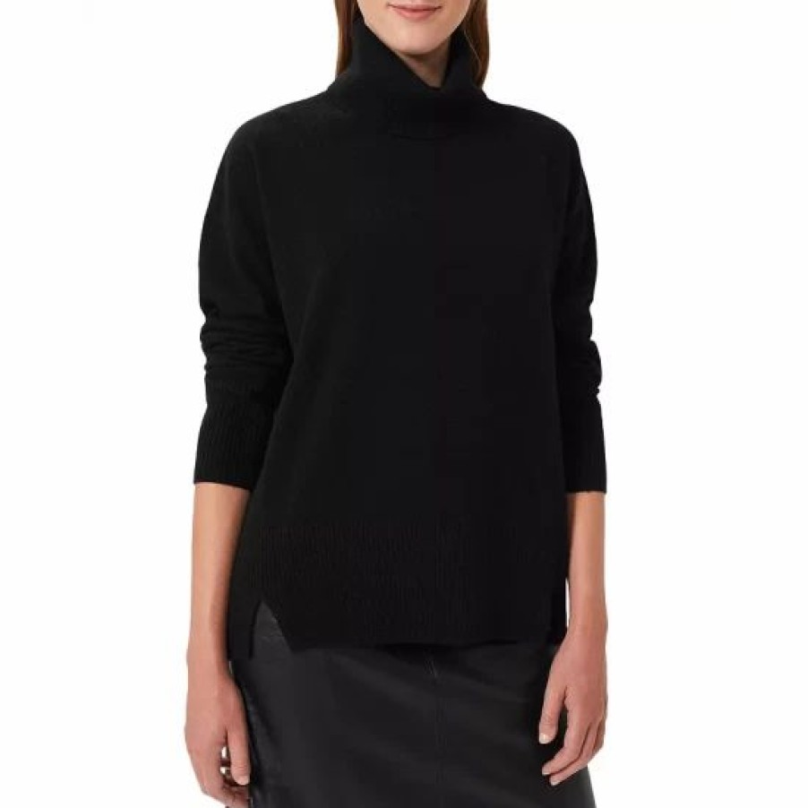 Sweater * | Best Sale Hobbs London Dahlia Cashmere Turtleneck Sweater