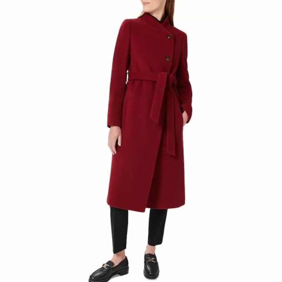 Coat * | Brand New Hobbs London Asher Coat Vermillion