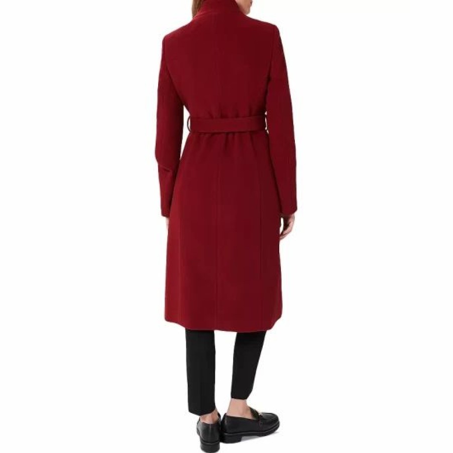 Coat * | Brand New Hobbs London Asher Coat Vermillion