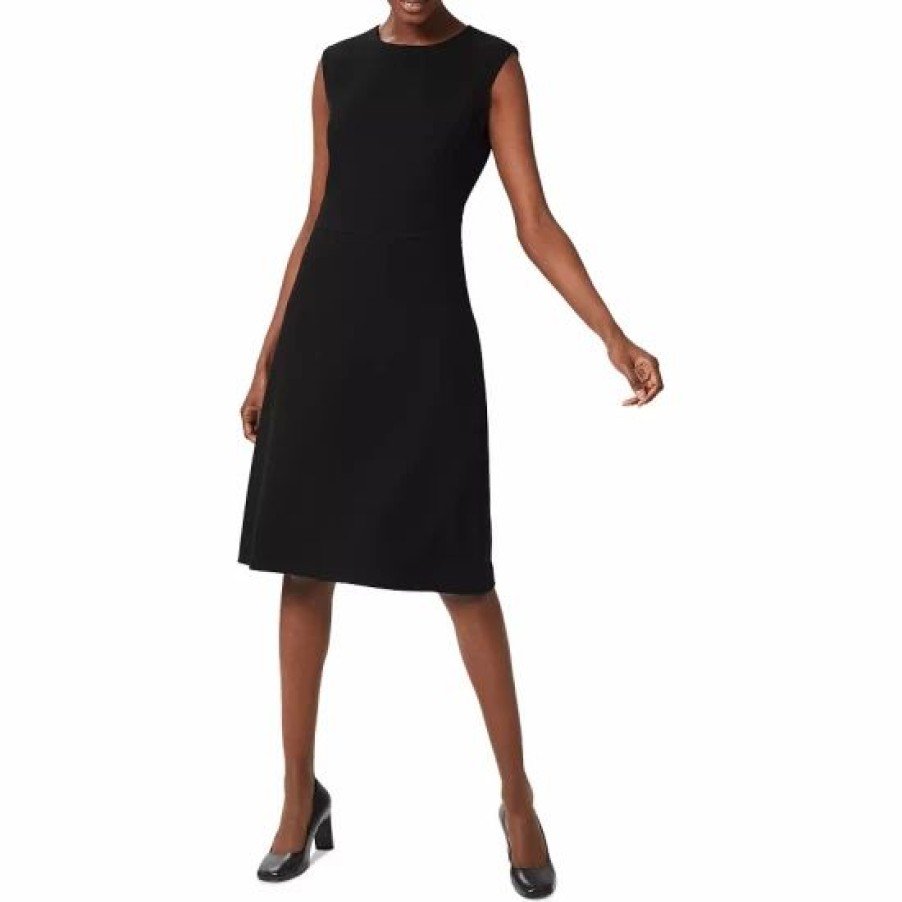 Dress * | Brand New Hobbs London Ophelia A Line Dress Black