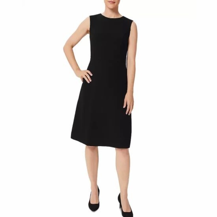 Dress * | Wholesale Hobbs London Ophelia Sleeveless Dress Black