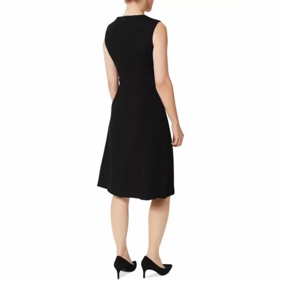 Dress * | Wholesale Hobbs London Ophelia Sleeveless Dress Black