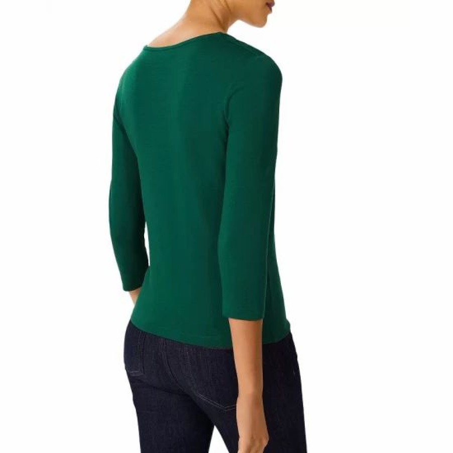 Top * | Best Deal Hobbs London Debbie Top Forest Green