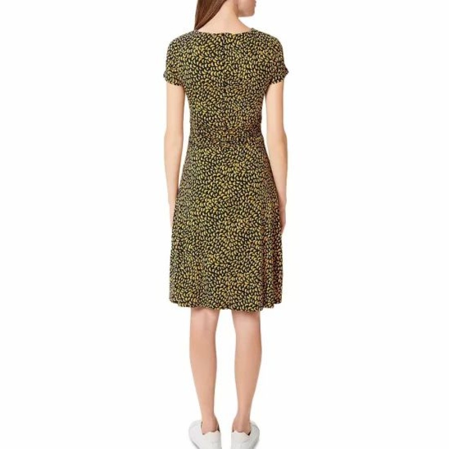 Dress * | Coupon Hobbs London Kimmi Jersey Dress Navy Ochre