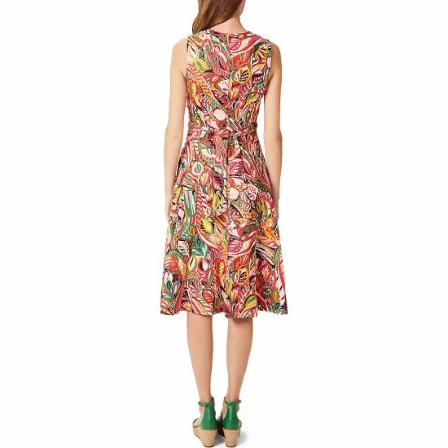 Dress * | Best Reviews Of Hobbs London Twitchill Linen Dress Multi